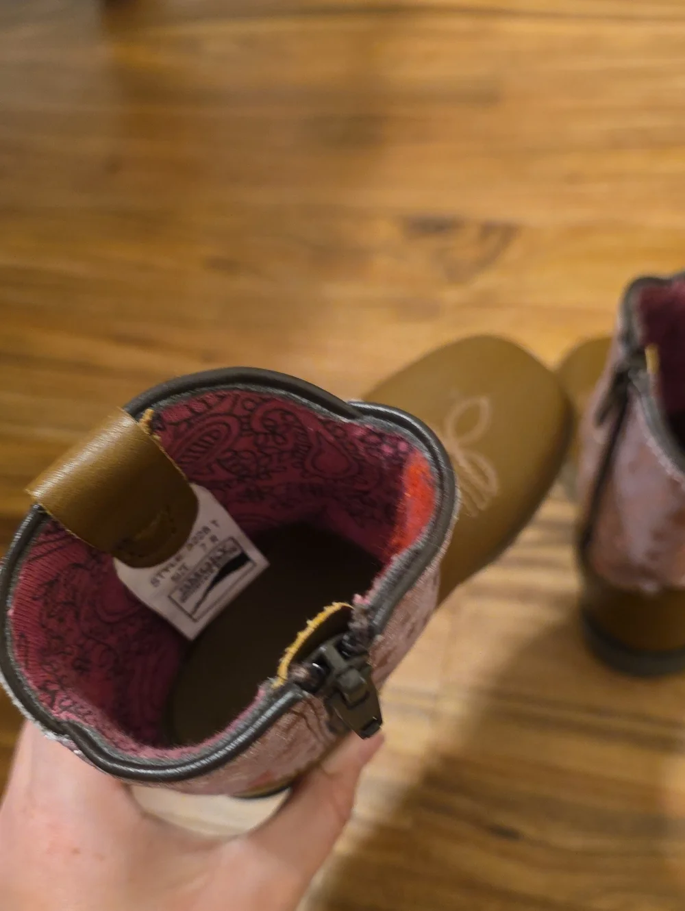 SMOKY MOUNTAIN BOOTS Kid's Autry Leather Western Boots